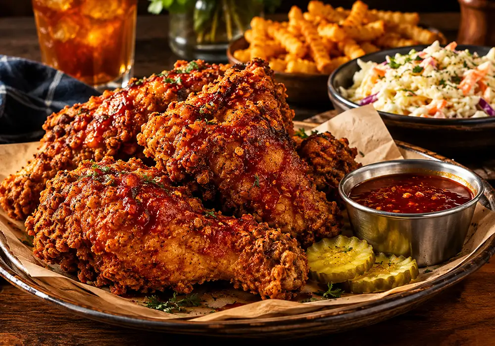 Alabama Eats Tennessee — Third Saturday Hot Chicken Table