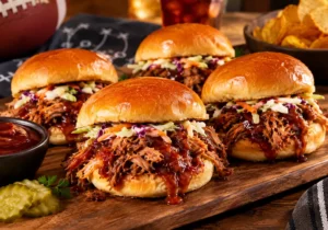 Isaiah’s Game Day Pulled Pork Sliders