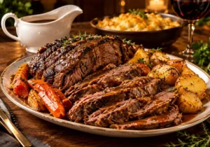 Mom’s Sunday Roast Table