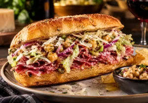 Set the Table Game Day Chopped Italian Sandwich