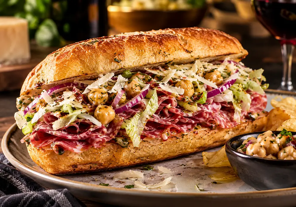 Set the Table Game Day Chopped Italian Sandwich